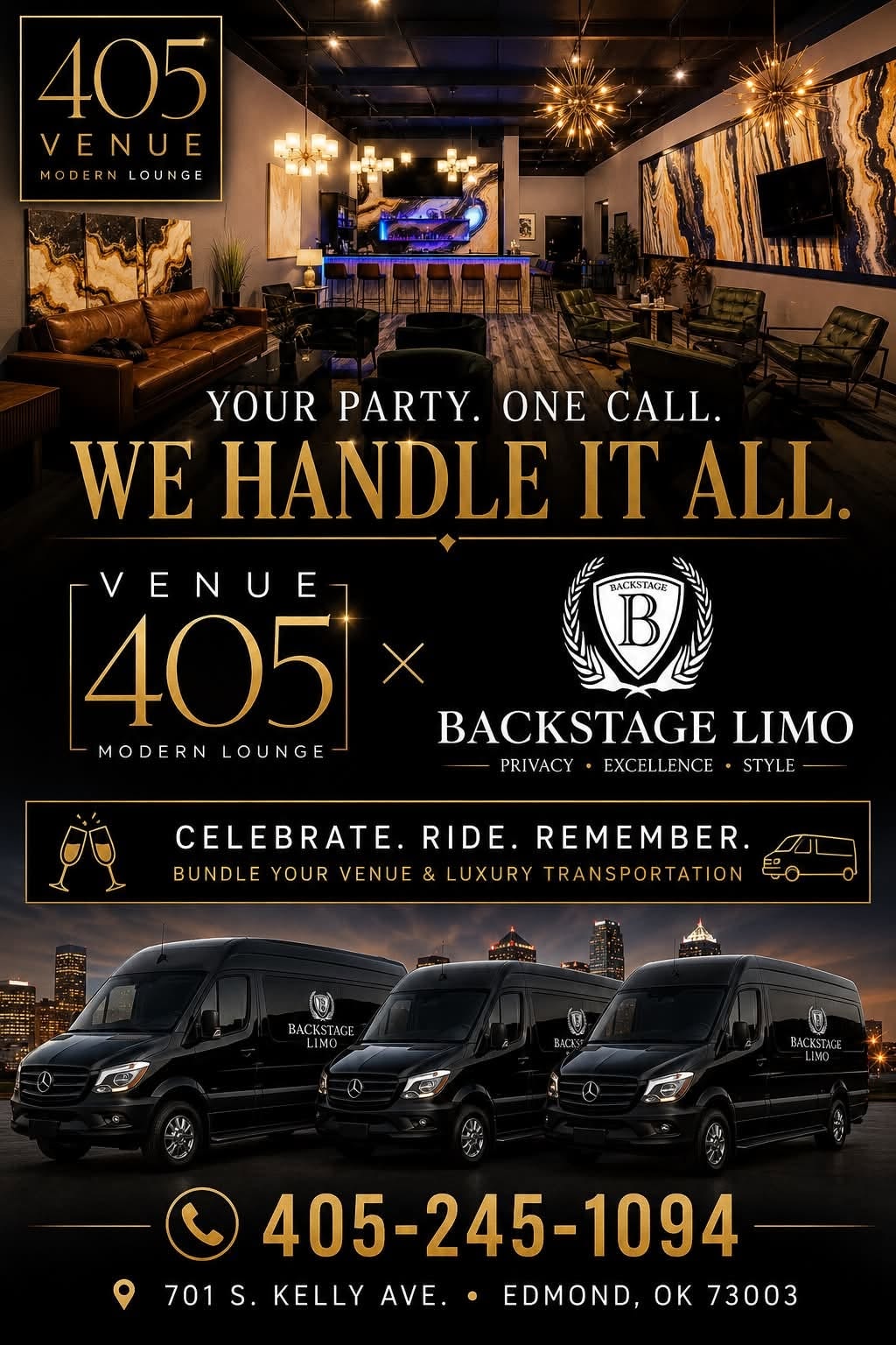 Backstage Limo VIP fleet